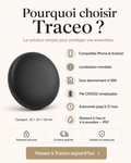 Traceur GPS Intelligent pour Objets, Clés, Sac, Valise et Voiture