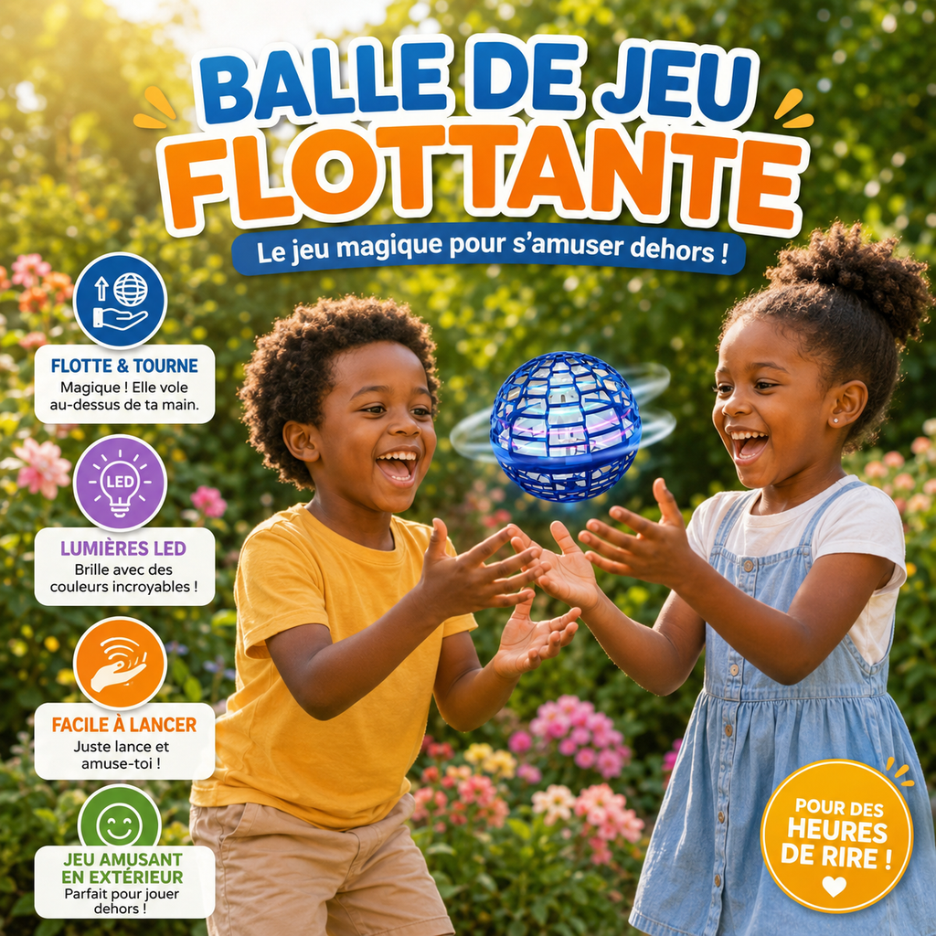 Balle Flottante Lumineuse Rechargeable